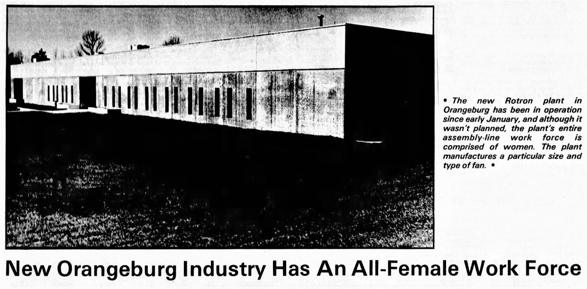 Rotron Manufacturing Company, Incorporated, Woodstock, New York 1949 to