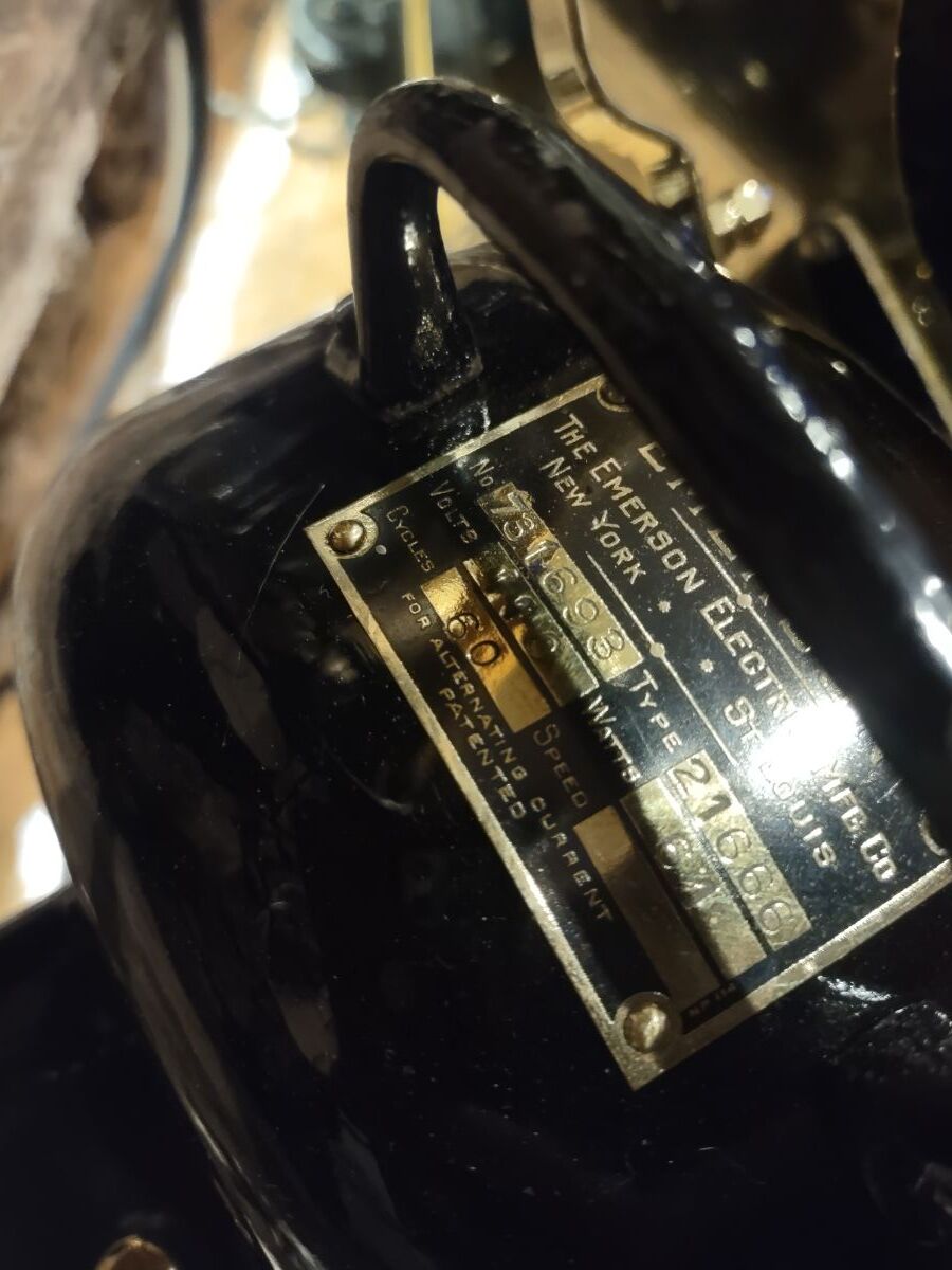 Emerson serial numbers Pre1950 (Antique) AFCA Community