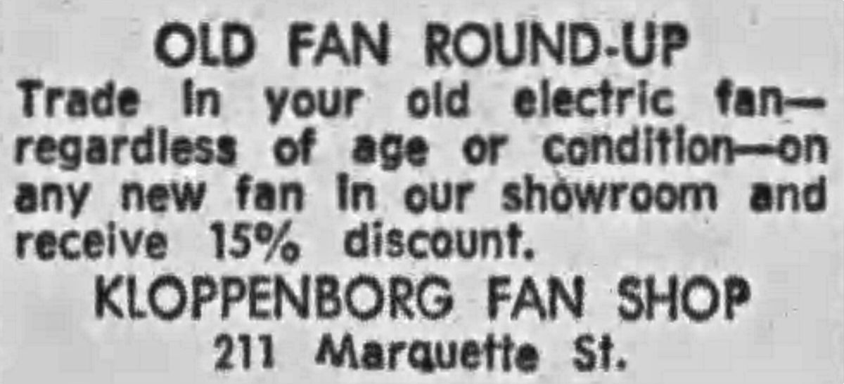 Foundry & Fan Company/River Breeze Fans Pre1950 (Antique