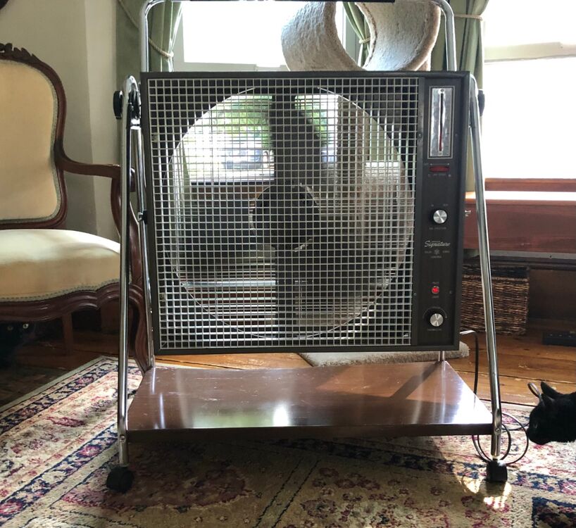 Montgomery Wards (Hunter) box fan Box Fans, Belt Drives, Circulators