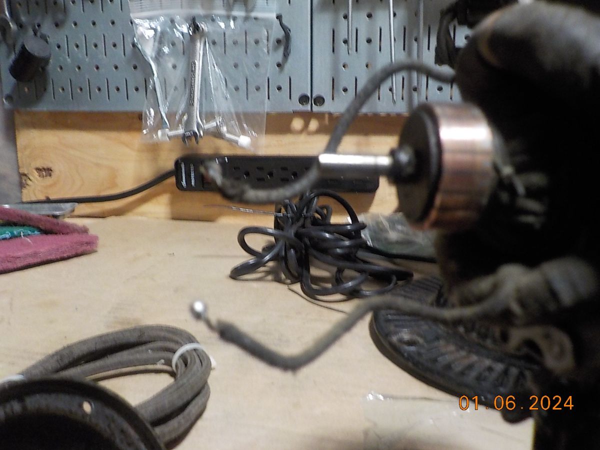 Wiring Problem with my very rare R & M 6 inch Fan - Pre-1950 (Antique